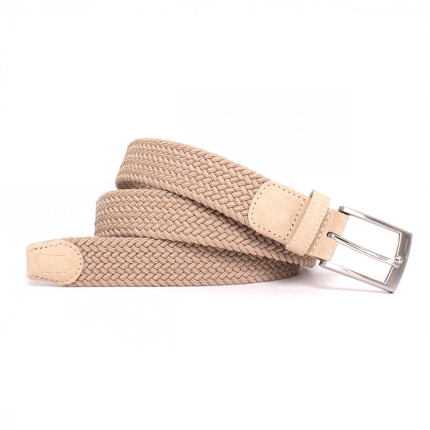 ZETH I Braided belt with suede details Tresanti – TRESANTI