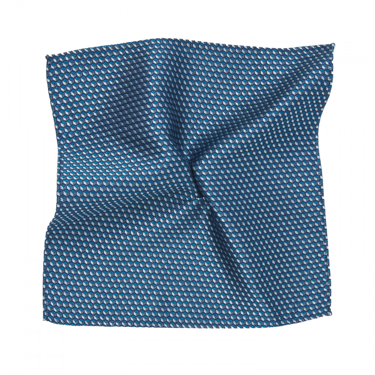Navy Venetian Pocket Square Navy Venetian Pocket Square